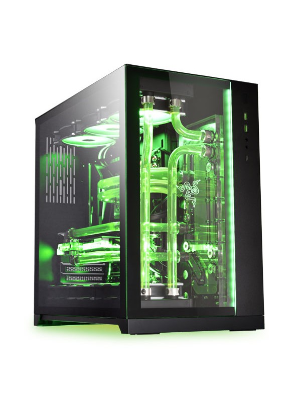 LIAN LI PCO11 Dynamic Razer Edition ATX Computer Case LIAN LI UAE